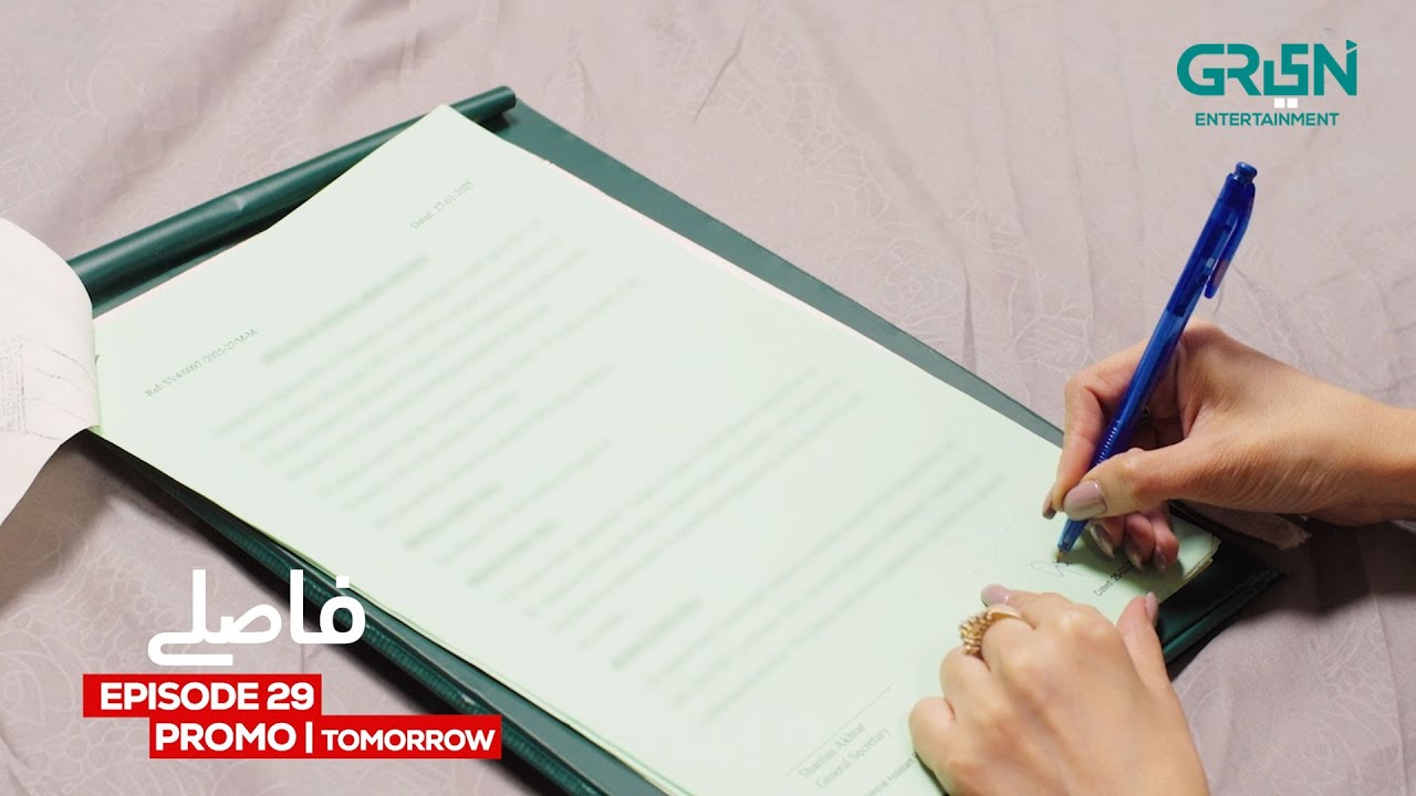 Faaslay Episode 29 Promo Tomorrow at 8:00PM | Ali Ansari | Saboor Aly | On Multiverse Entertainment