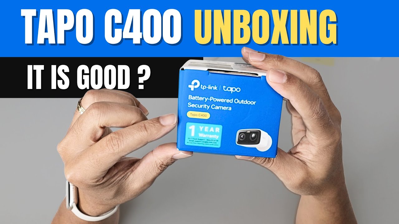 Распаковка Tapo C400 — мои первые впечатления. Посмотрите перед покупкой.