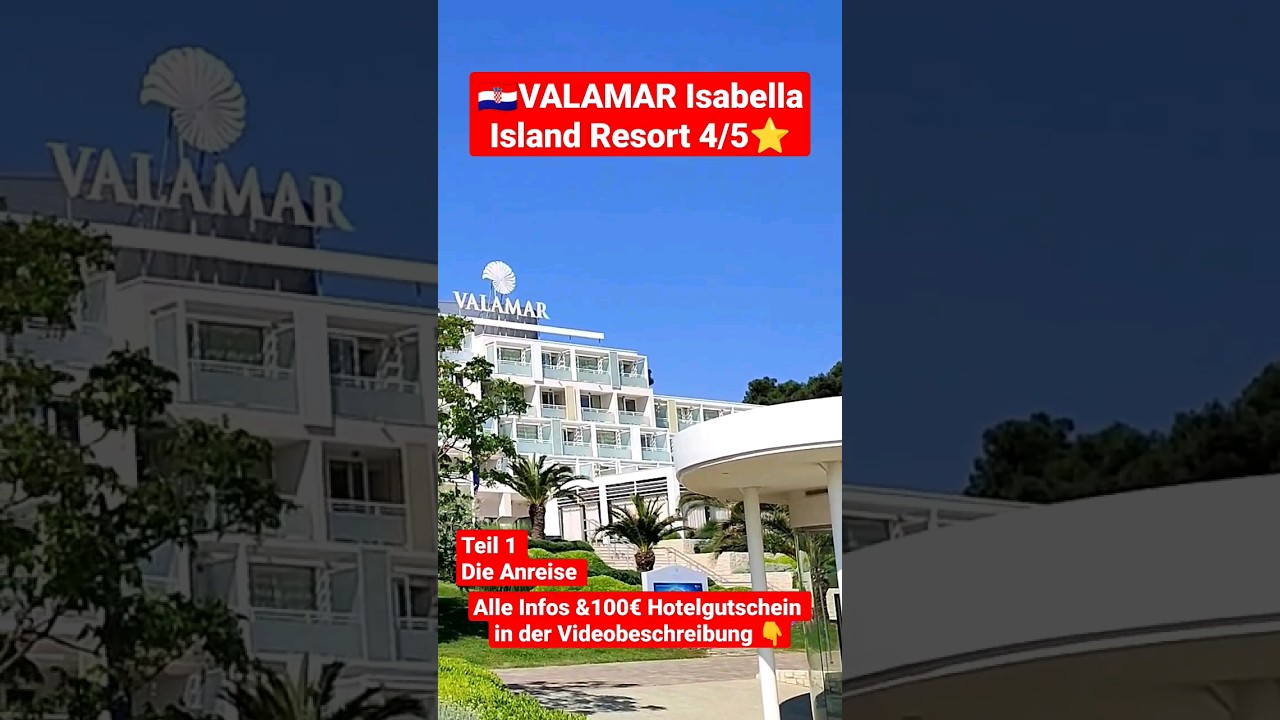 🇭🇷 VALAMAR Isabella Island Resort 4/5⭐| Porec | Kroatien |Teil 1- Die Anreise |Mit 100&euro; Gutschein 💸👍