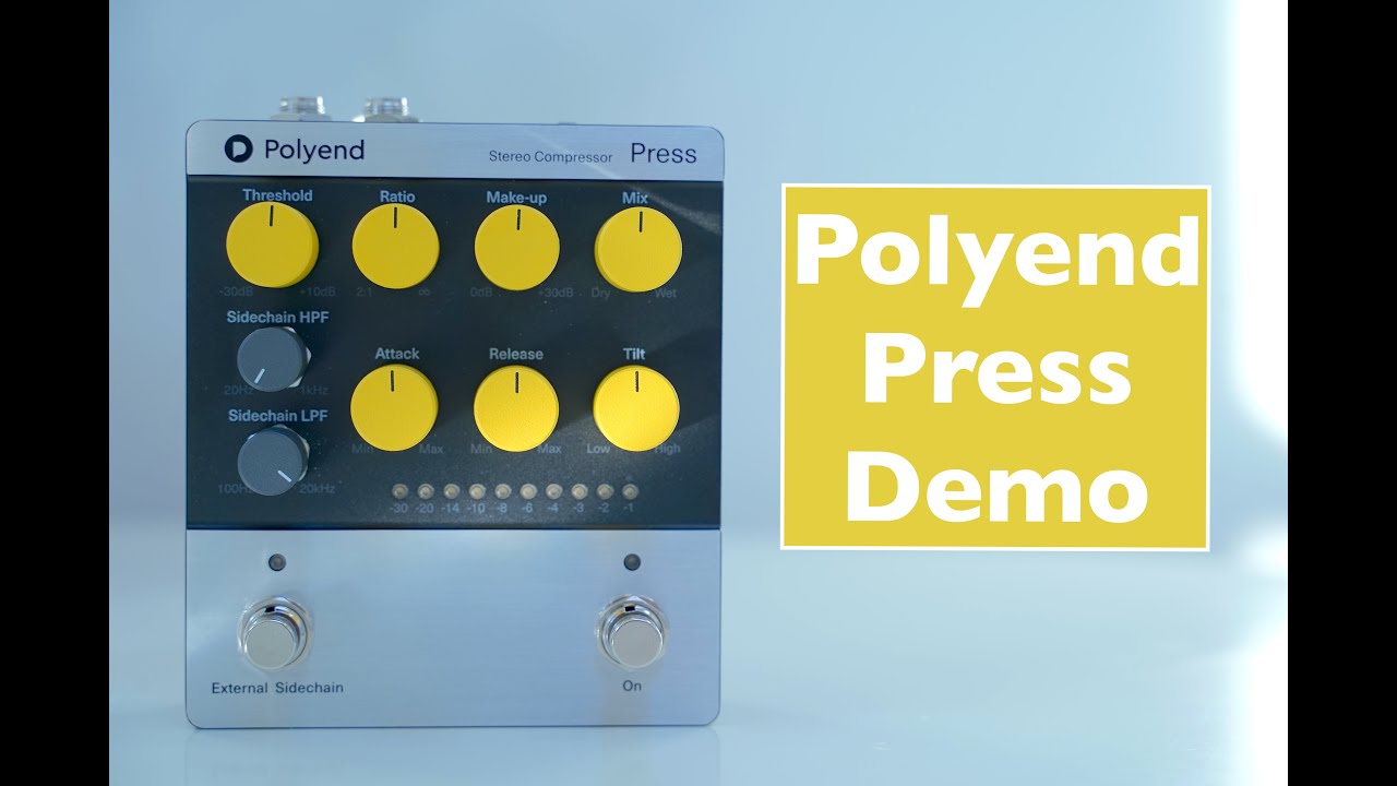 Сжатие в лучшем виде // Демонстрация Polyend Press