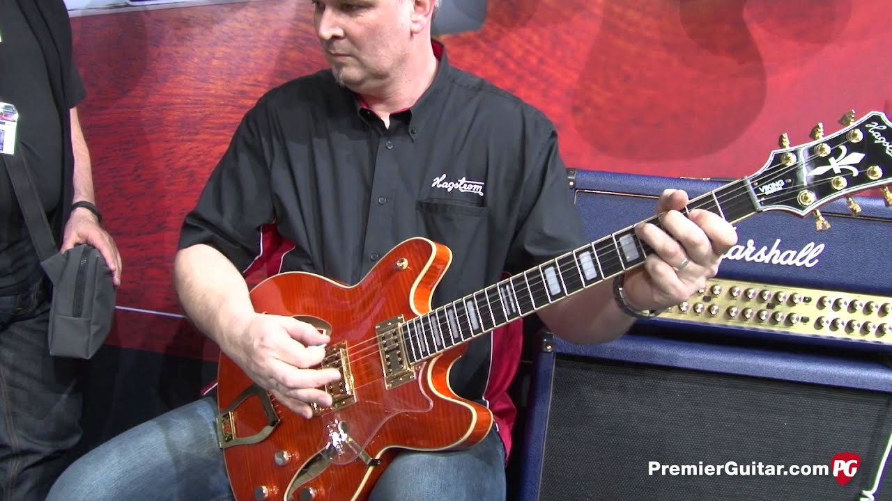 Musikmesse '14 - Hagstrom Guitar Viking Deluxe Custom Demo