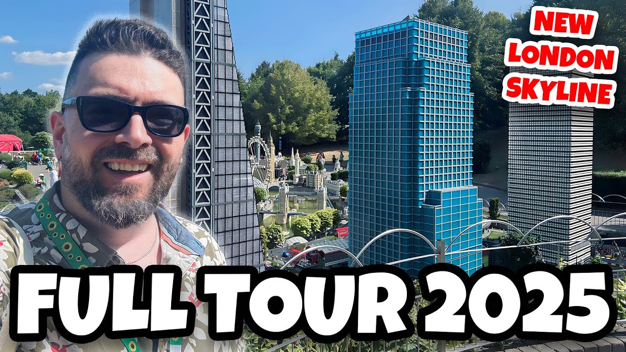 LEGO Miniland 2025 FULL TOUR in 4K - New London Skyline!
