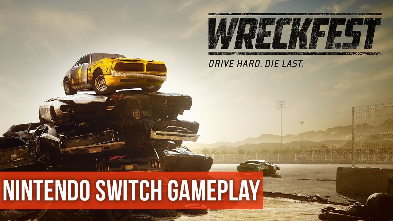 Wreckfest - Nintendo Switch OLED Gameplay