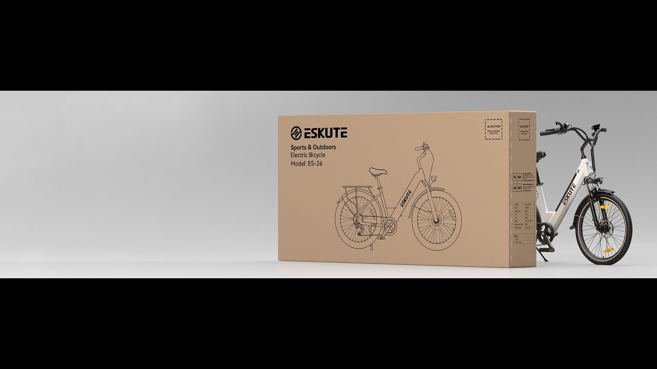 How to assemble the C100 city ebike
