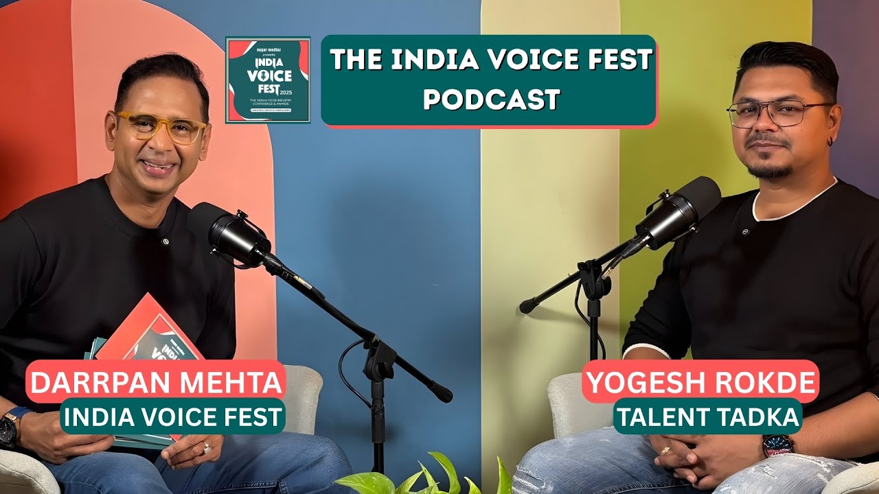 Talent Tadka's Yogesh Rokde: Bringing Voice Artists Into The Limelight | India Voice Fest Podcast