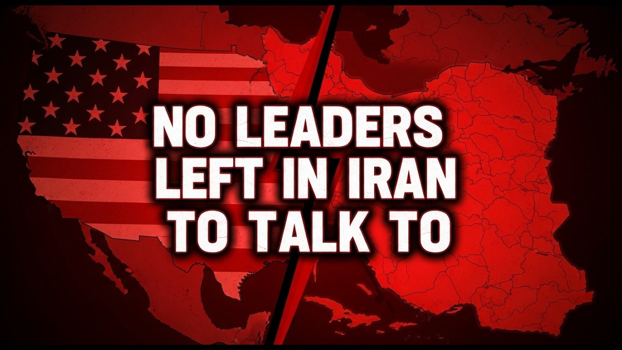 No leaders in IRAN left to talk to | Donald Trump latest speech