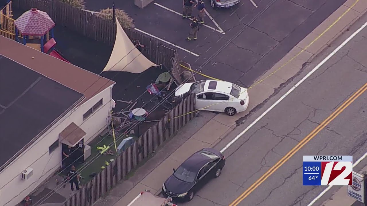 5 kids injured after car crashes into Coventry day care