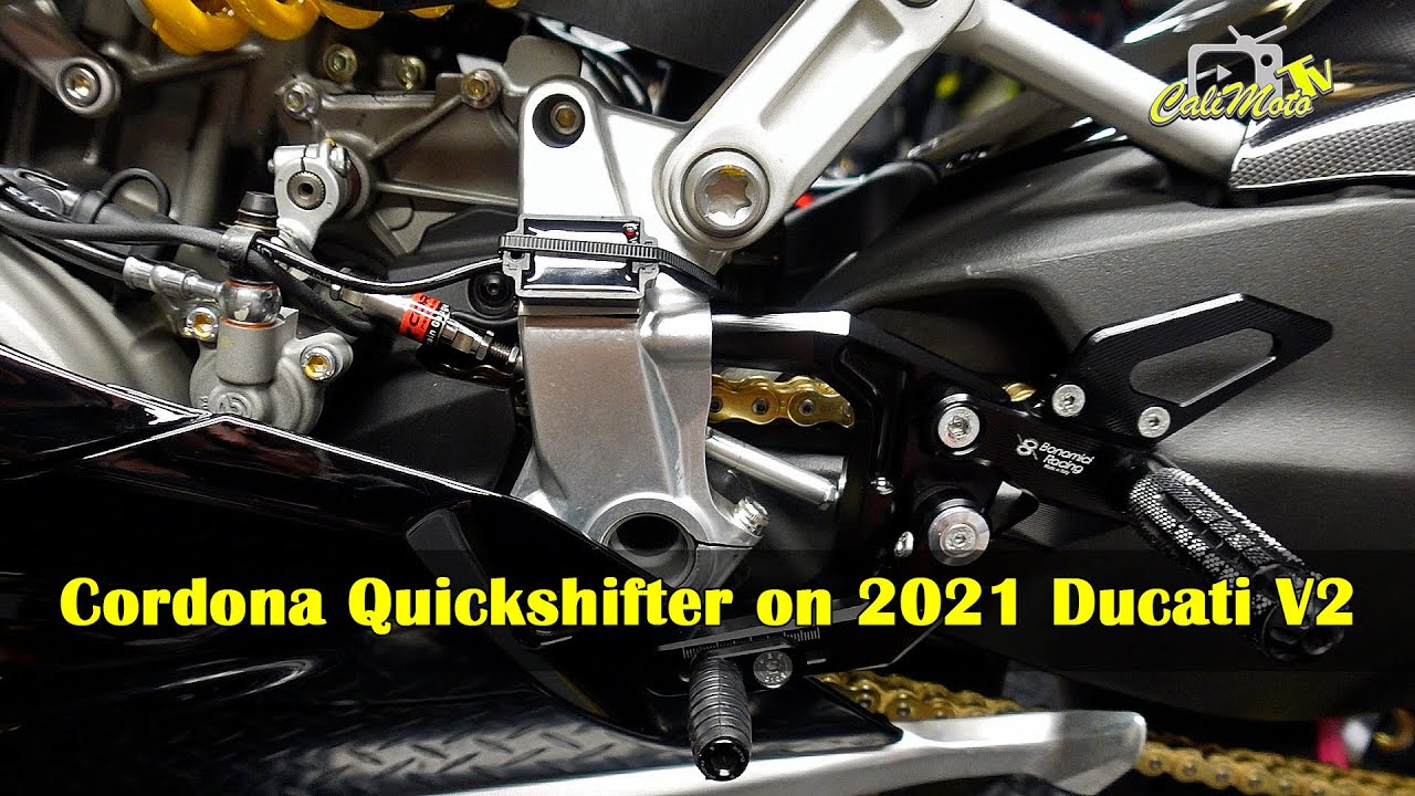2021 Ducati Panigale V2 | Cordona Precision Quickshifter Step-by-step Install