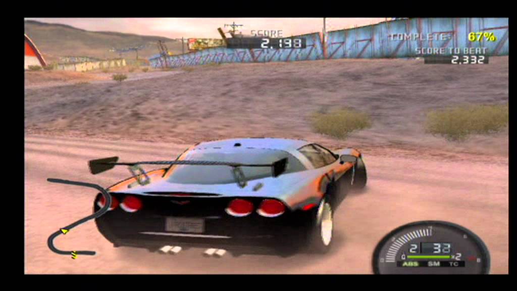 NFS PRO STREET PS2 Drift Gameplay