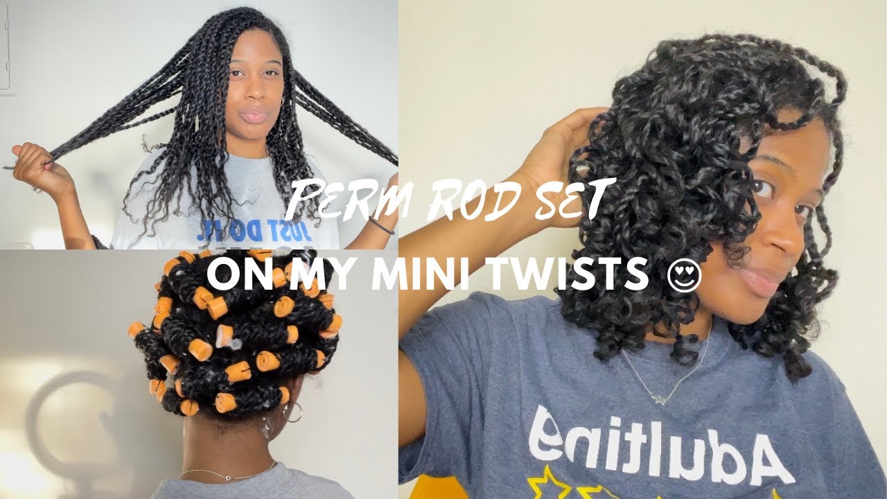 I Tried A Perm Rod Set On My Mini Twists And It Was…🤭 (Only 1 Product Needed) | Mikaela’s Space