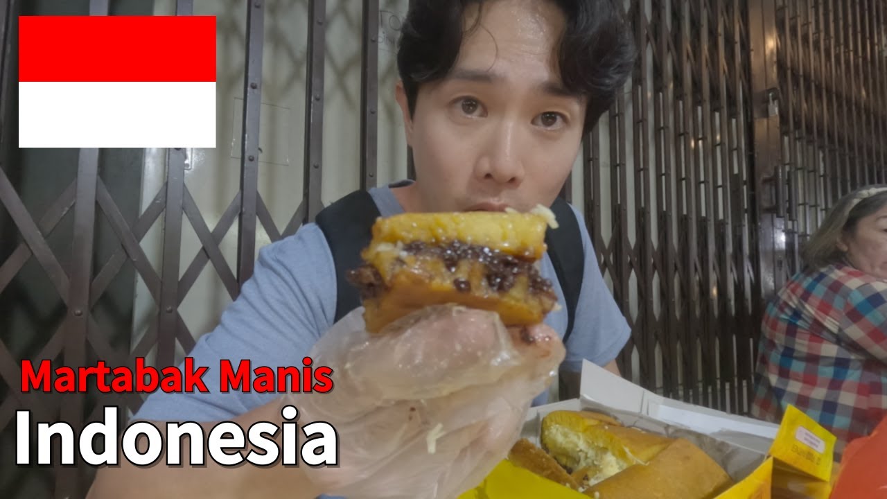 Korean guy amazed by tasty Indonesian food🇮🇩