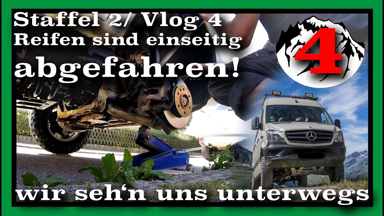 Sturz einstellen am Sprinter 4x4 | VLOG 04/ Staffel 2 | Wir seh'n uns unterwegs