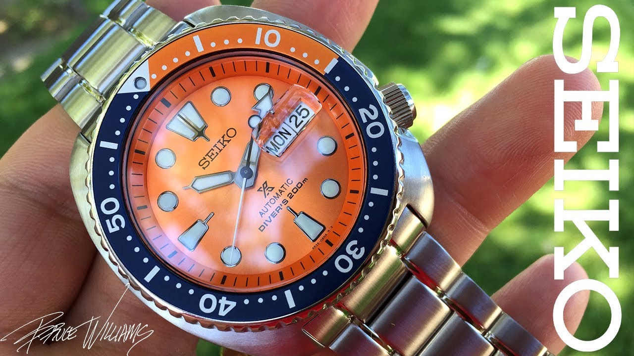 Seiko Orange Turtle! SRPC95 Limited Edition