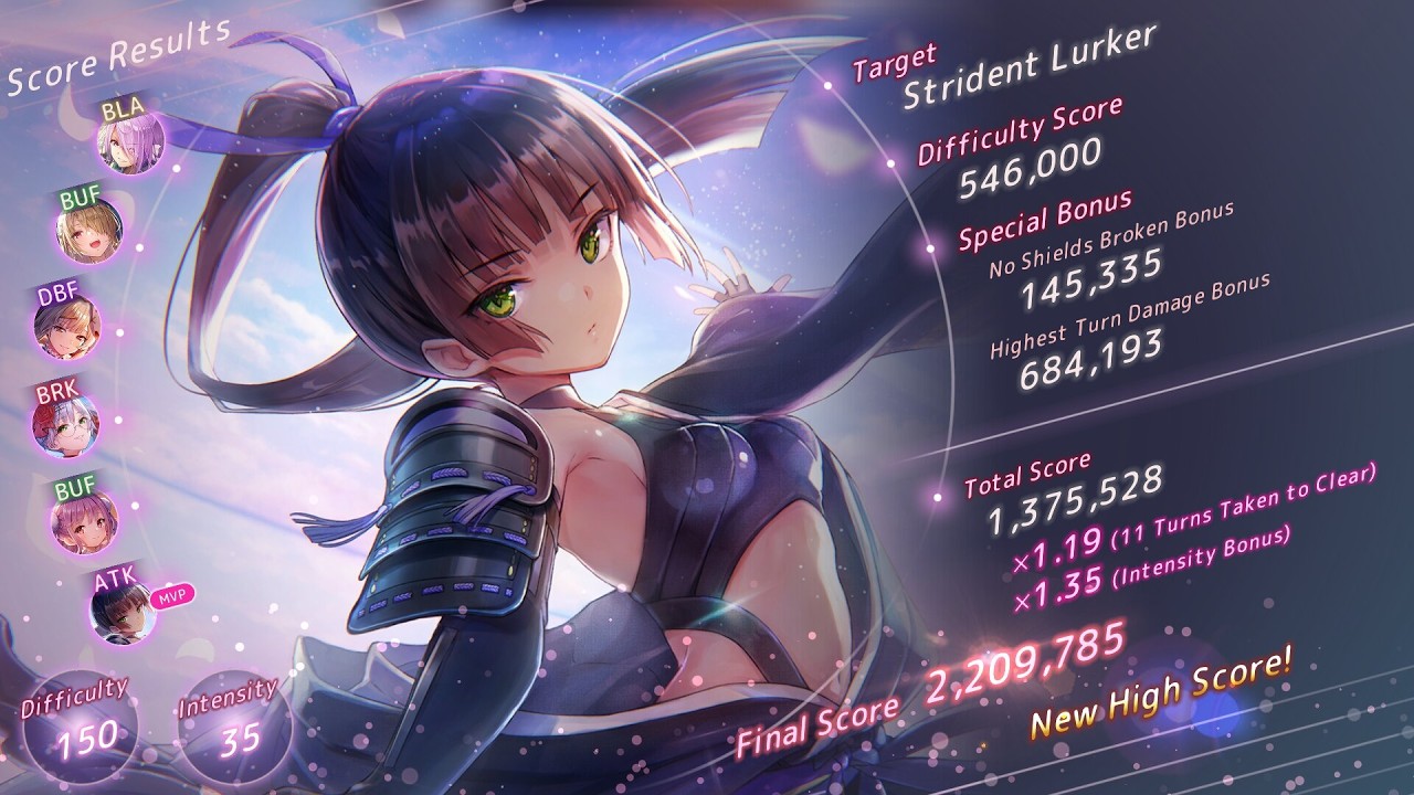 [Heaven Burns Red] Score Attack #36 Robust Caller [ Week 1]