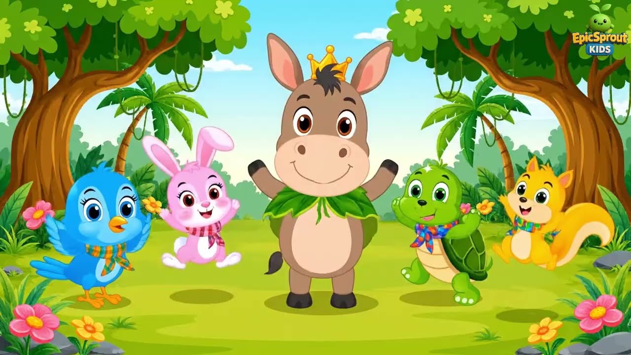 Thai | ราชาลา ราจา | Donkey Raja | kids song