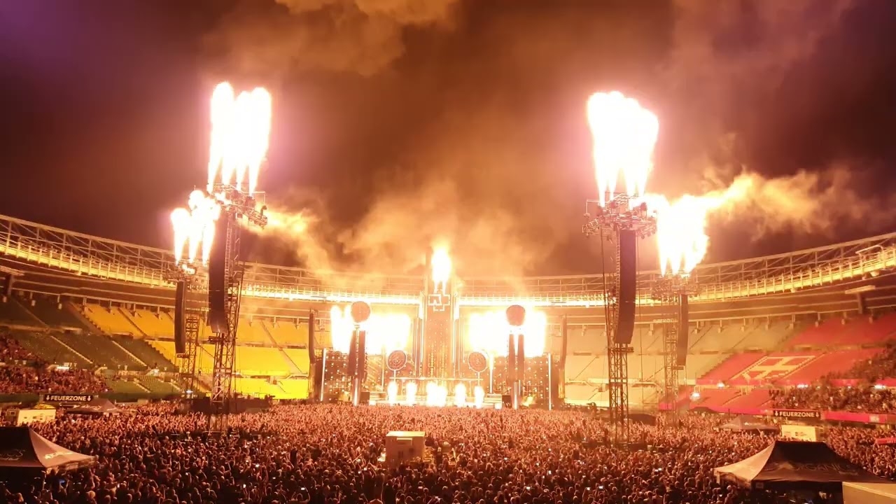 Rammstein, Sonne, Wien, 27. Juli 2023, Ernst-Happel-Stadion, #rammstein