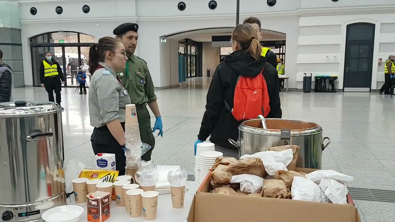 Specjalny pociąg ŁKA przywiózł Ukraińców z Przemyśla do Łodzi