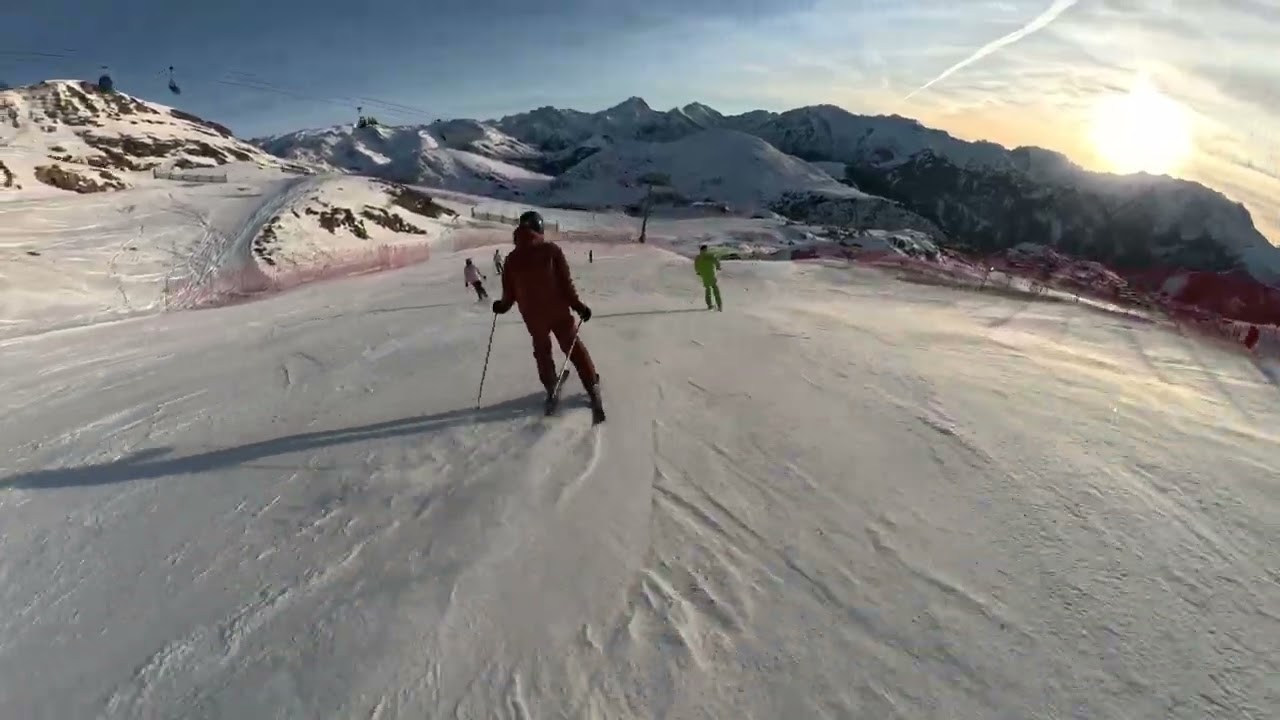 Alex & Konstantin ski Alpe d'Huez january 15 2026