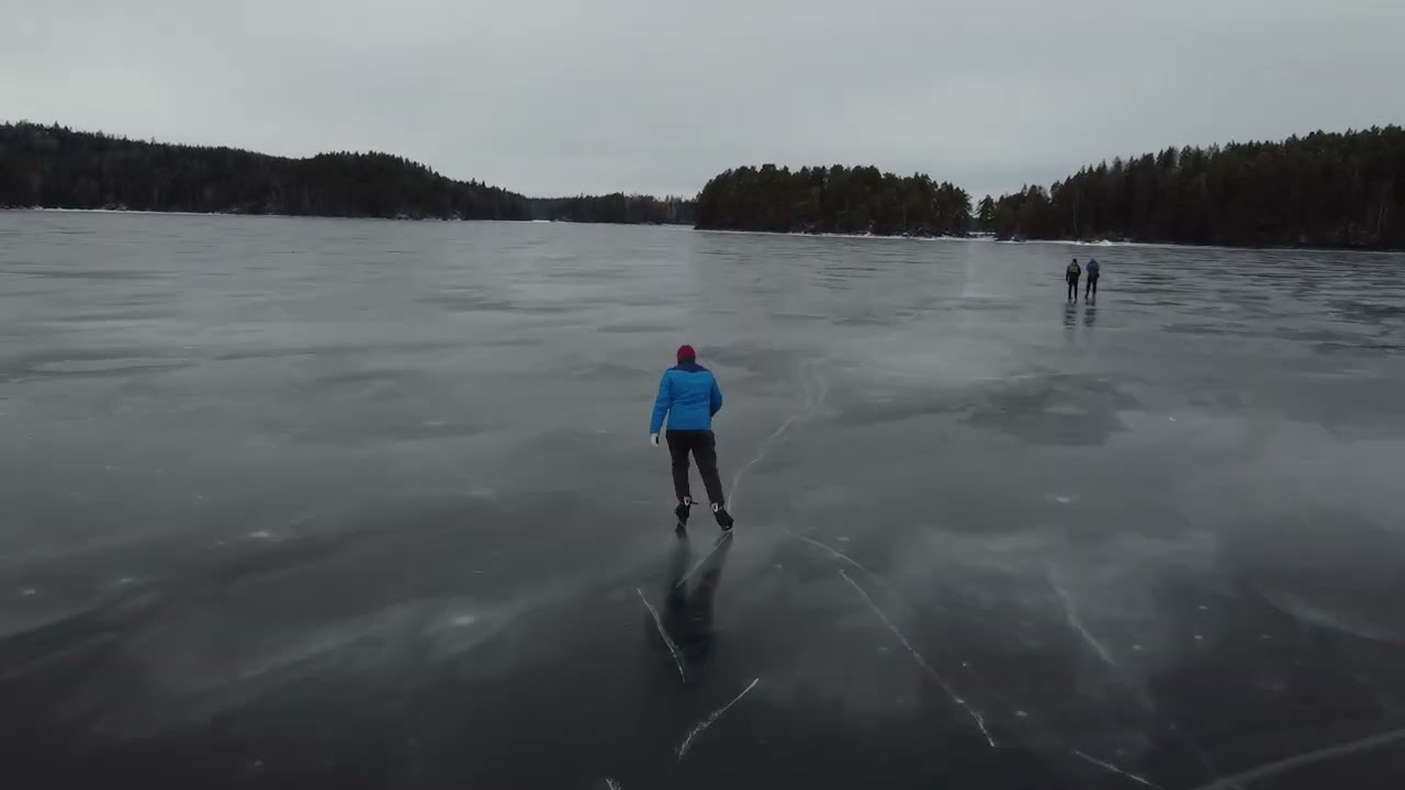 Flotte forhold på Stora Le 22.02.26 