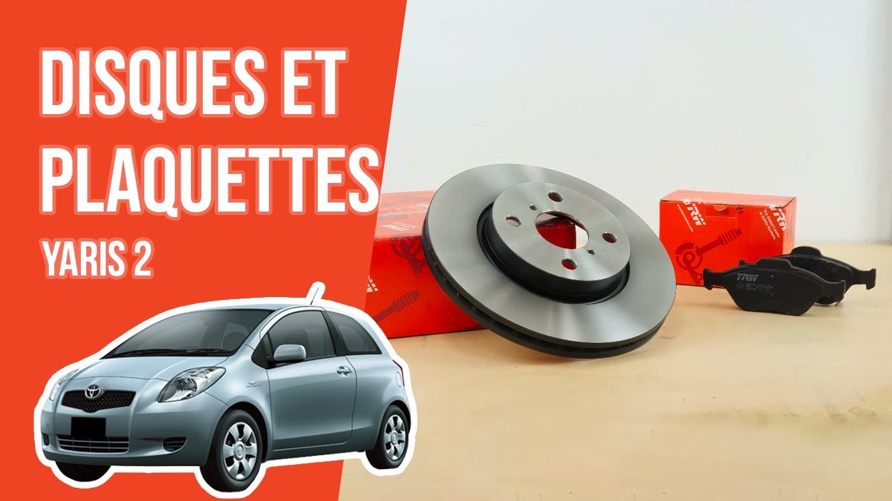 Changer les Disques et Plaquettes avant Yaris 2 🚗
