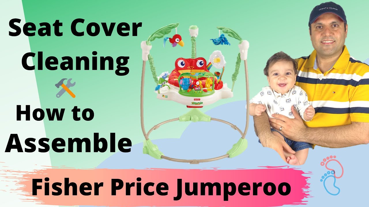 Fisher Price Jumperoo: Сборка - Чистка - Снятие сиденья [шаг за шагом]