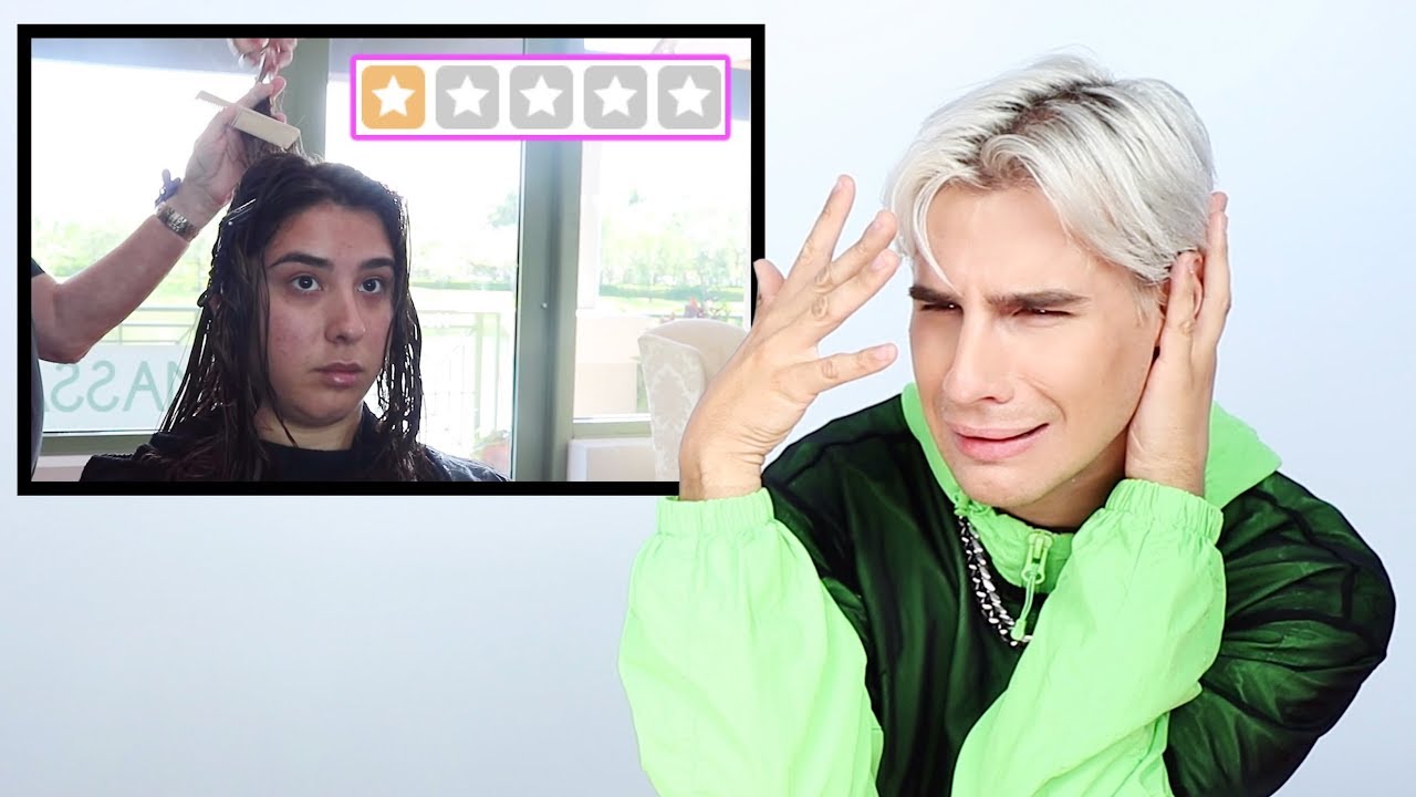 Hairdresser Reacts to People Going to The Lowest Rated Hair Salons