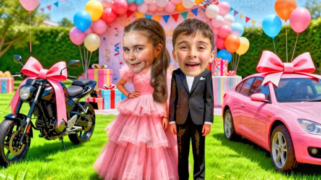 ESLEM 10 YUSUF 6 YAŞINDA SÜPRİZ DOĞUM GÜNÜ PARTİSİ !? EFSANE GÜN BAŞLASIN !? 