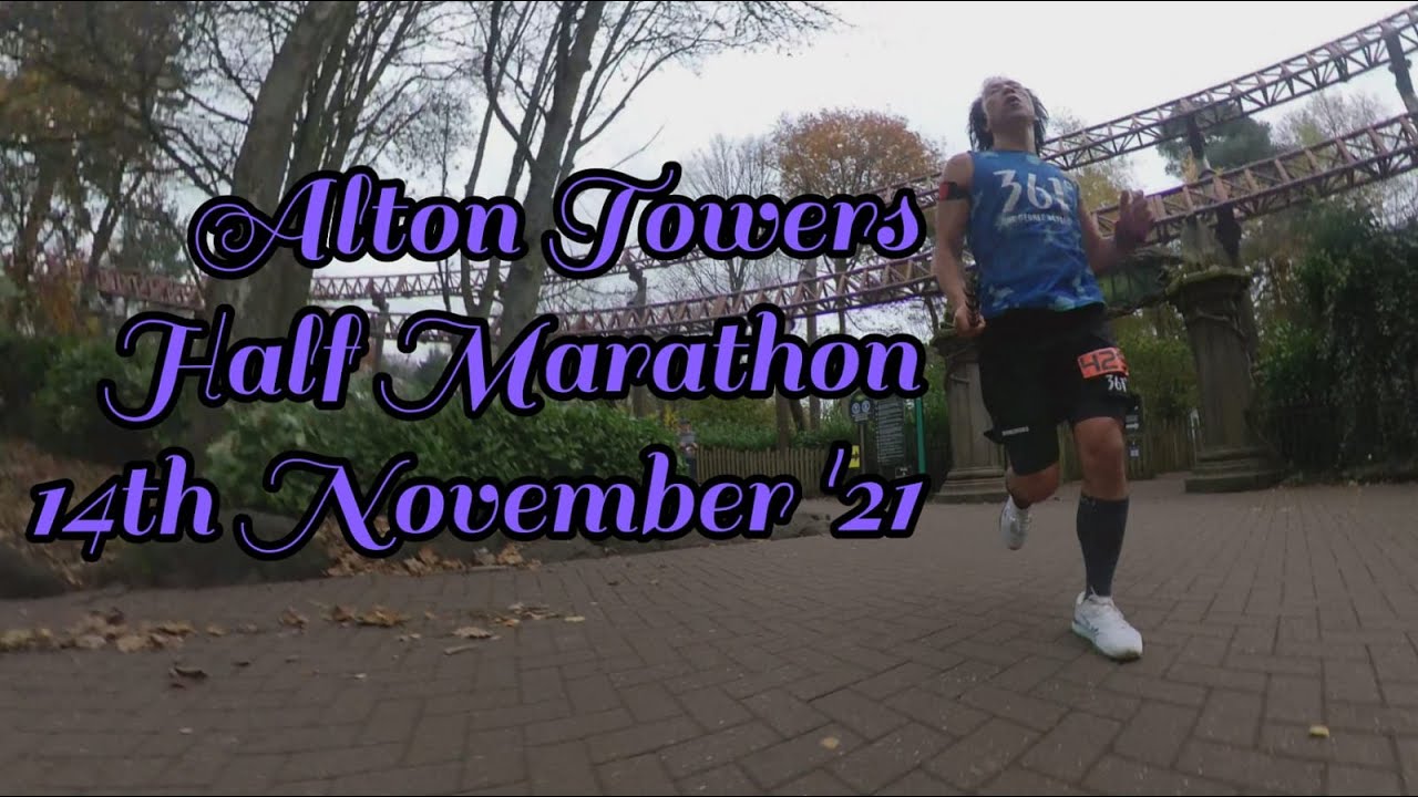 Run Alton Towers Half Marathon - 14th November 2021