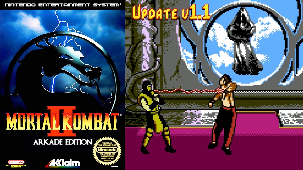 Mortal Kombat 2 Arkade Edition by Drax01 [NES] (Update v1.1)