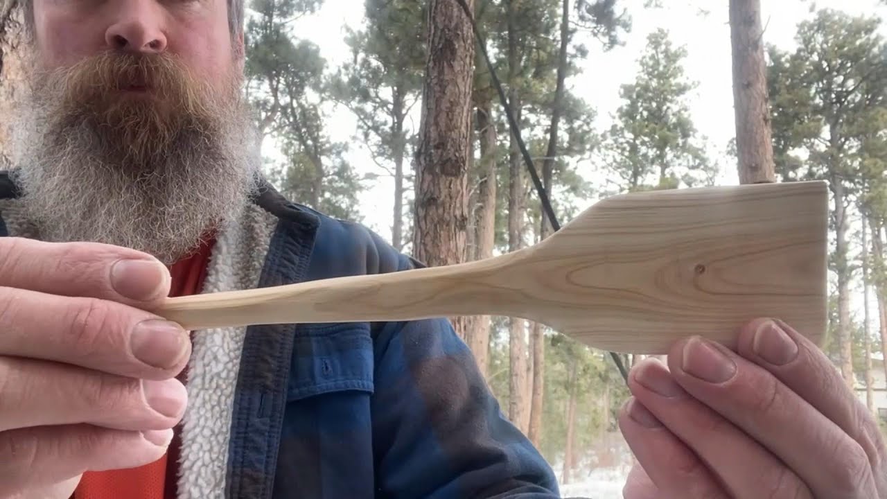 My first bushcraft spatula from start to finish!