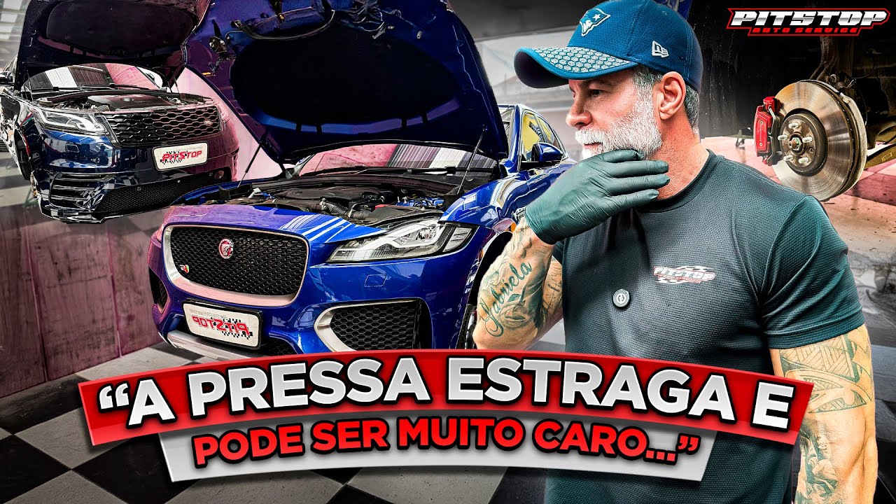 PROBLEMA NO APERTO DAS RODAS DA VELAR E NO SENSOR DE PASTILHAS DO JAGUAR
