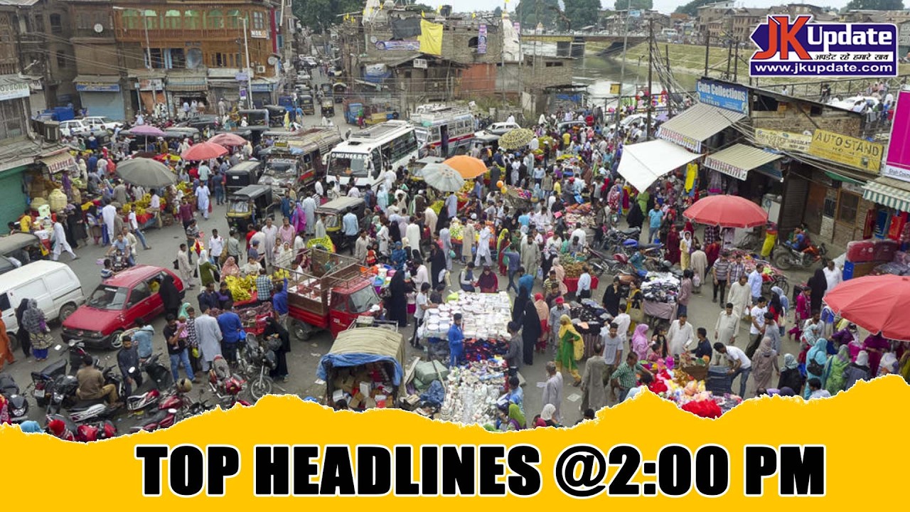 JKupdate Top Headlines @ 2 PM 19 FEB 2026