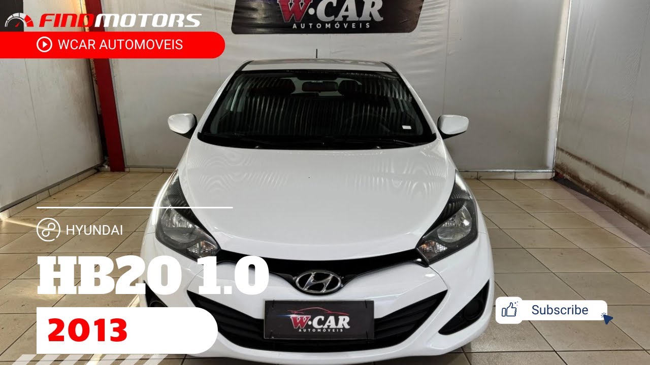 HYUNDAI HB20 1.0 COMFORT PLUS 12V 2013 FLEX - FindMotors.com.br #hyundai #hb20