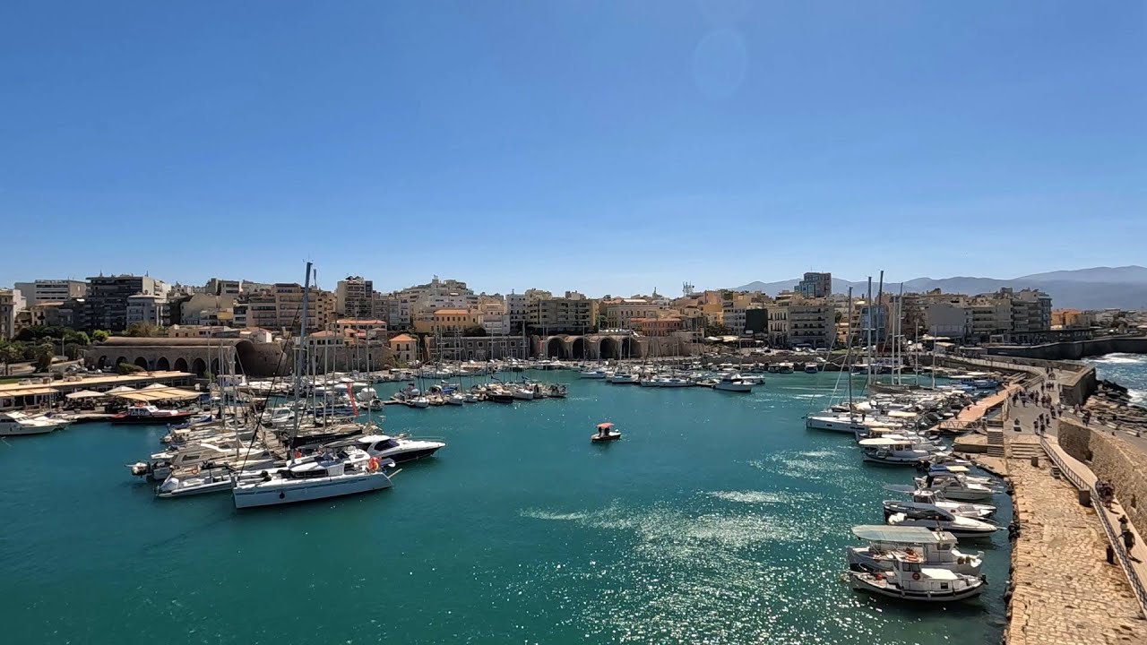 2025/09/01-3 Greece/Crete: Walking Around Heraklion - Last Cruise Day/Cruising Back to Athens