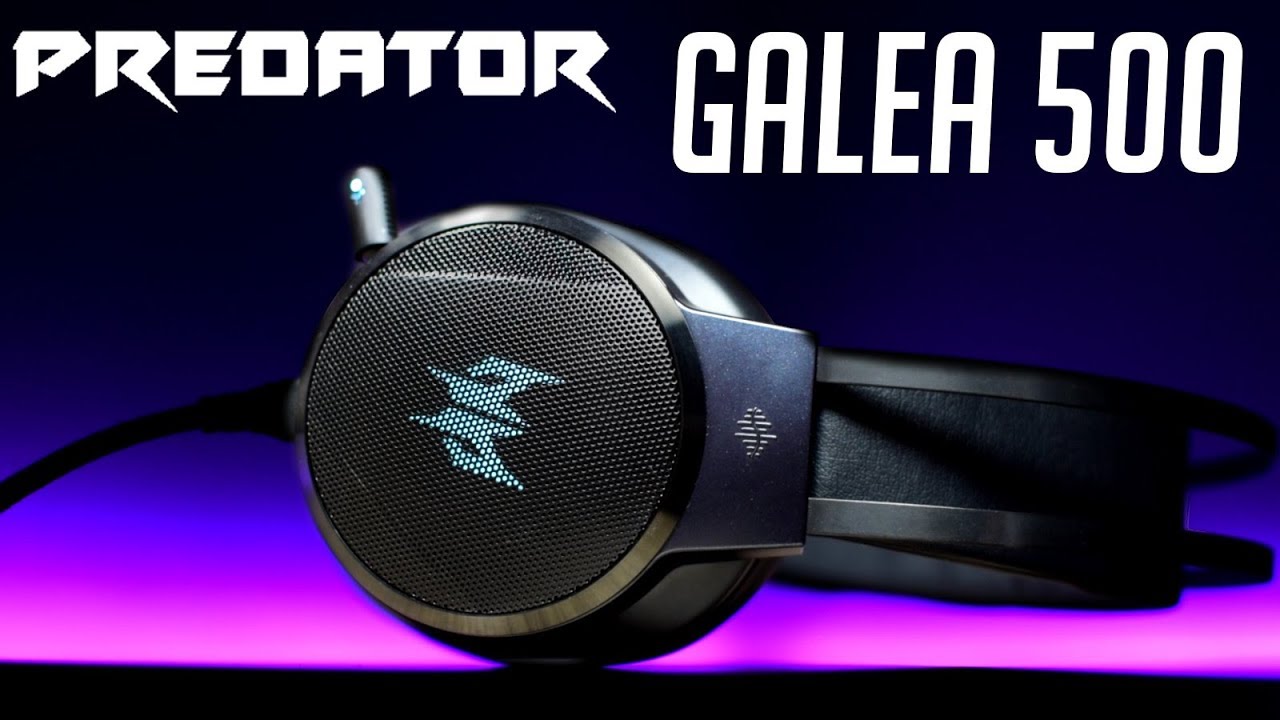 Acer Predator Galea 500 Gaming Headphones - 3D Surround!