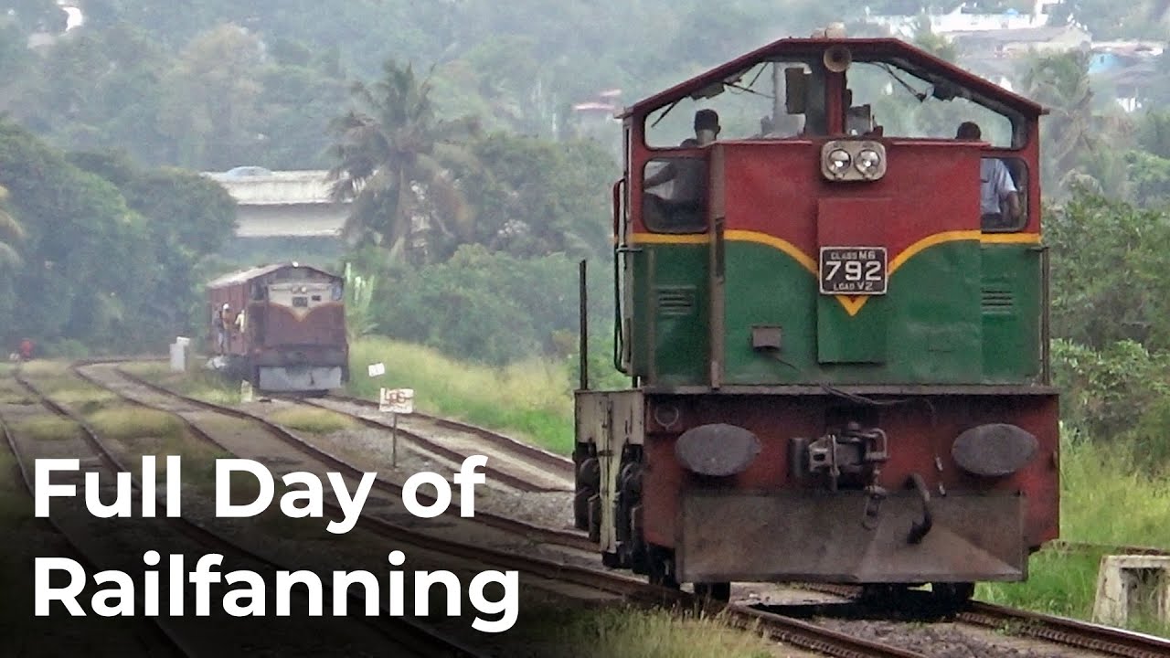 Full Day of Railfanning at Horape in Sri Lanka