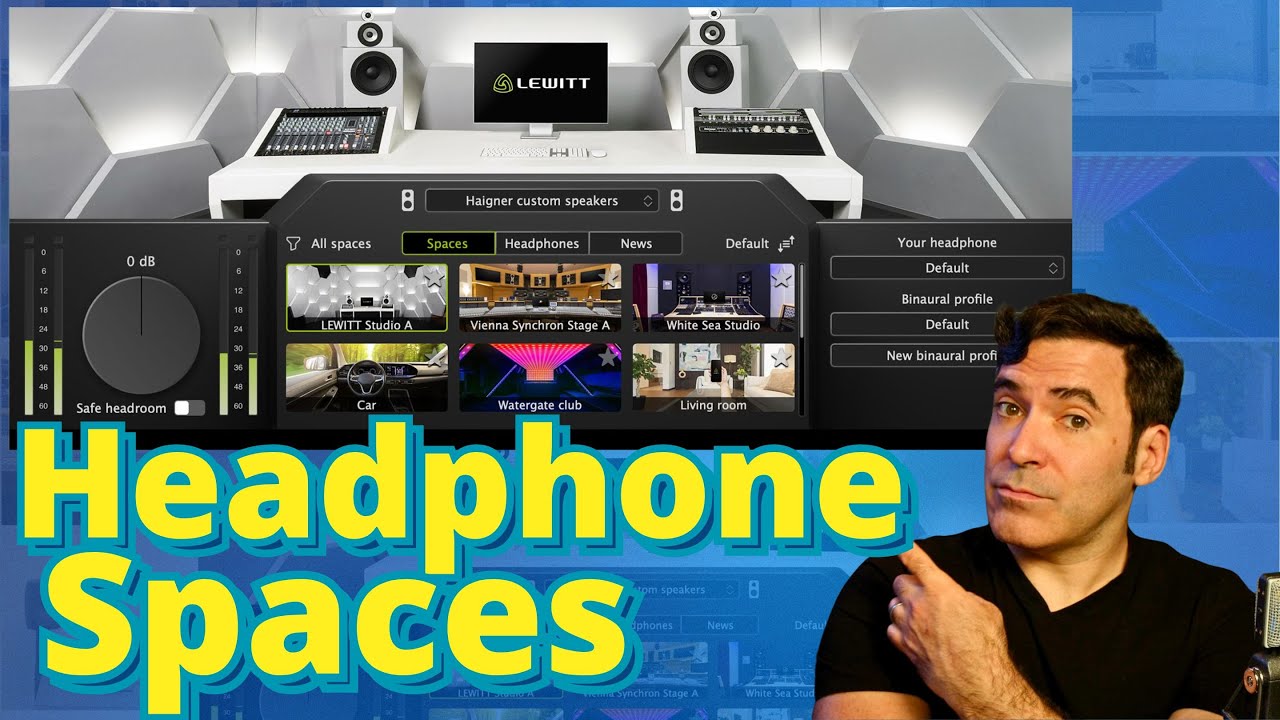 Does Headphone Room Emulation Make Sense? [ft. Space Replicator from LEWITT]