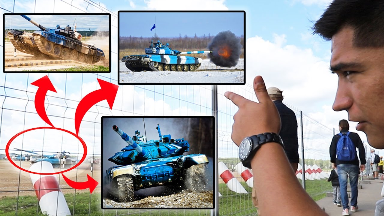 Fui a un Espectáculo de Tanques Rusos! 🇷🇺 Tank Biathlon