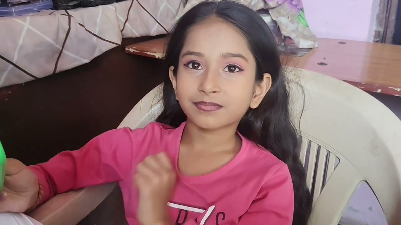 ##student practice makeup##kiran makeover##plz_subscribe_my_channel#class 3 day