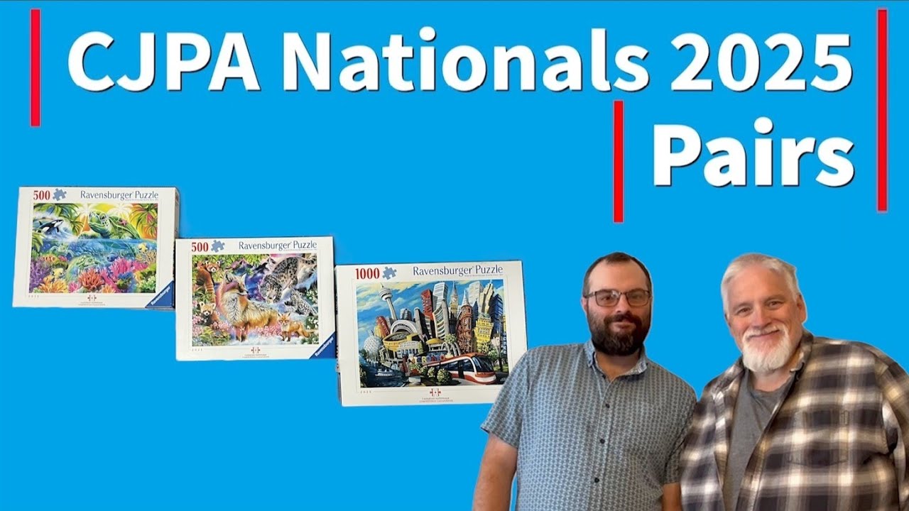 Canadian JPA Nationals 2025 Individual Jigsaw Pairs Time Lapses