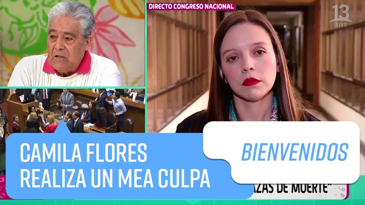 Camila Flores realiza un mea culpa | Bienvenidos