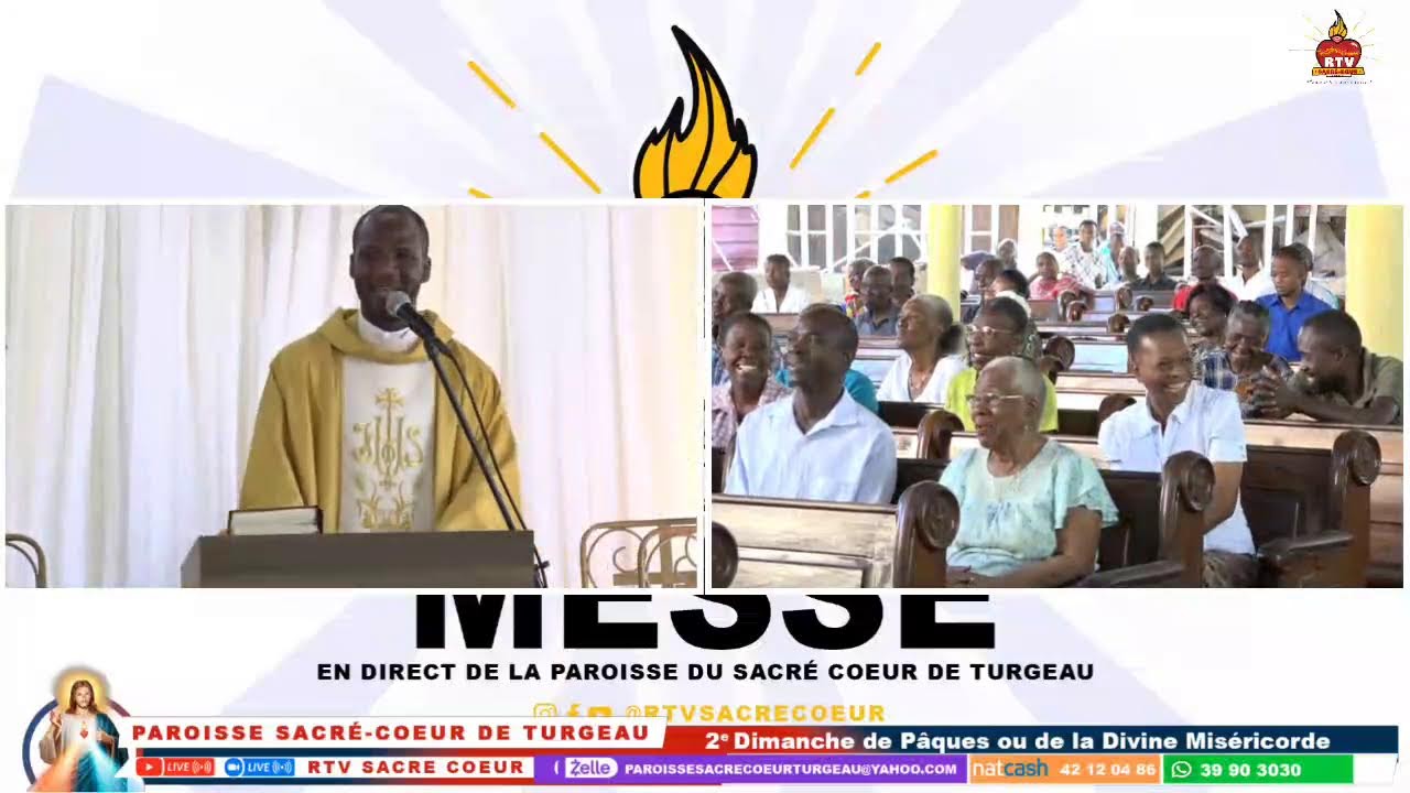 Messe de 7h du Dimanche 27 Avril 2025, Paroisse Sacré-Cœur de Turgeau