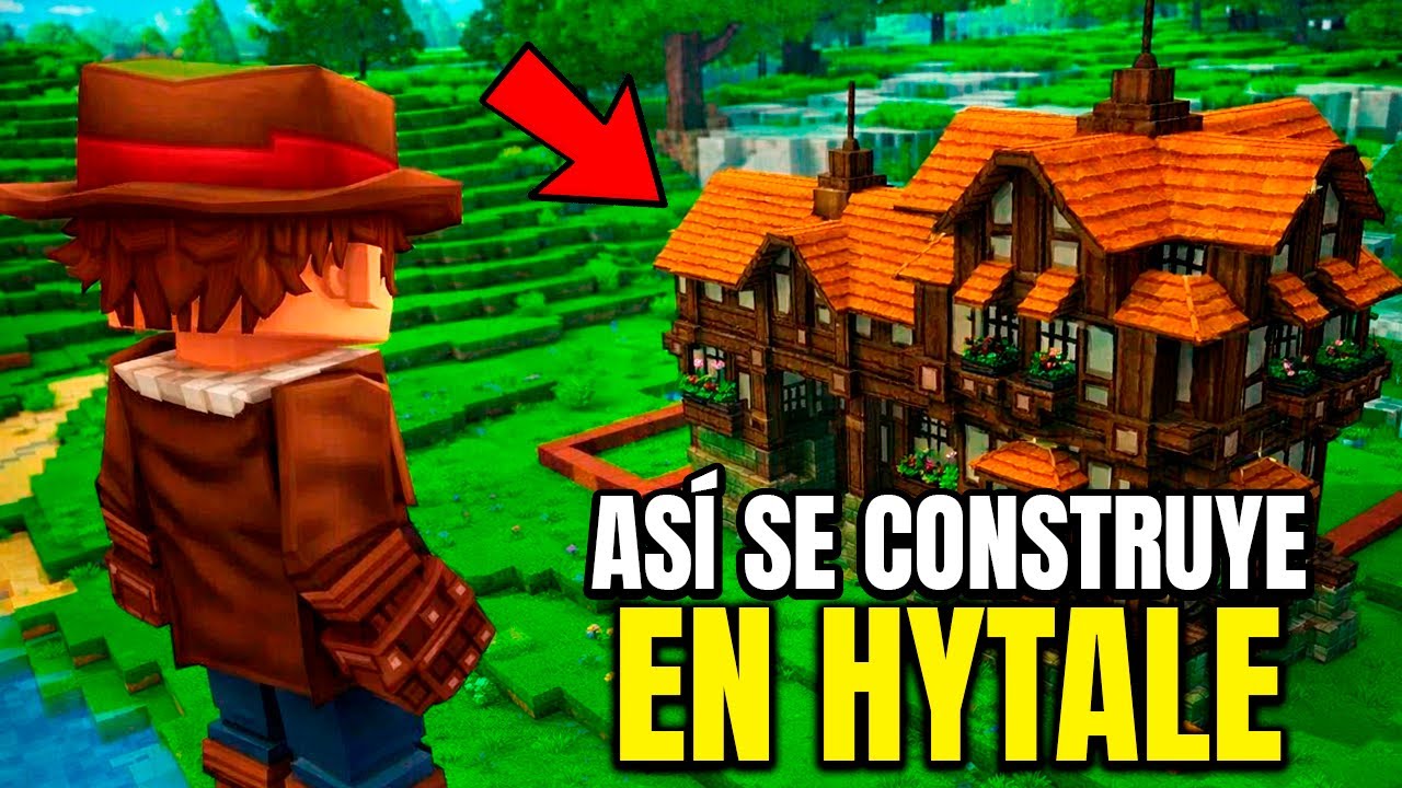 C&oacute;mo Construir en Hytale | Gu&iacute;a B&aacute;sica para Principiantes 🏠