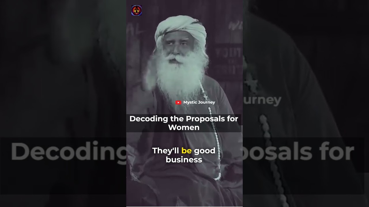 Decoding the Proposals for Women, Most heated talk between Sadhguru and a dumb so called student.