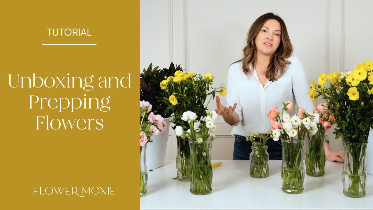 Fresh Flower Unboxing And Care Tips For Newbies!