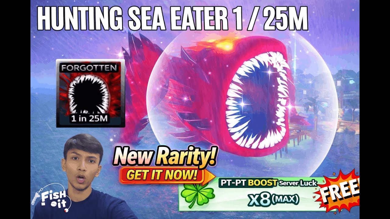 🔥 🔴 MAIN ROBLOX TERUS SAMBIL NUNGGU BUKA PUASA |HUNTING SEA EATER