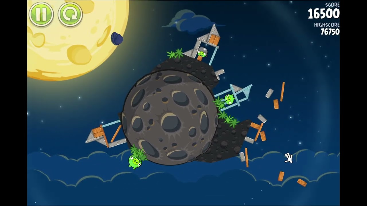 ANGRY BIRDS SPACE LEVEL 24