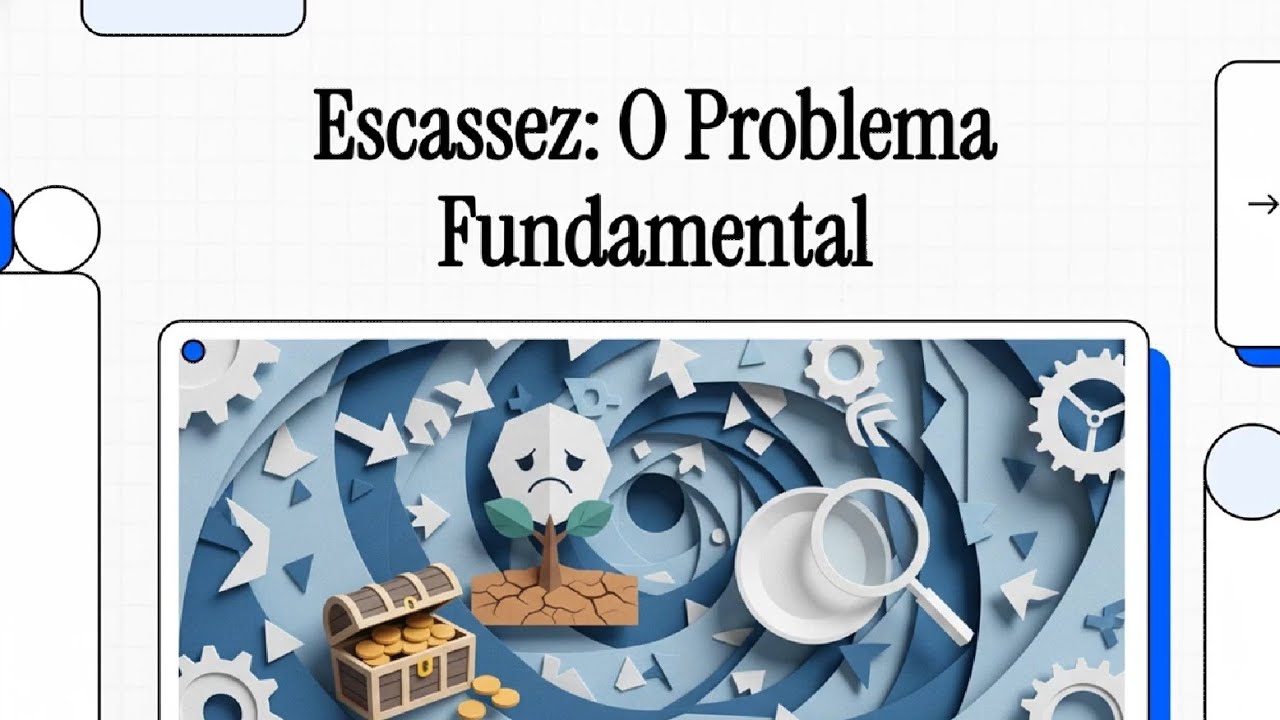 Economia: Escassez e Escolhas - O Problema Econ&ocirc;mico Fundamental #economia #aulatech2026