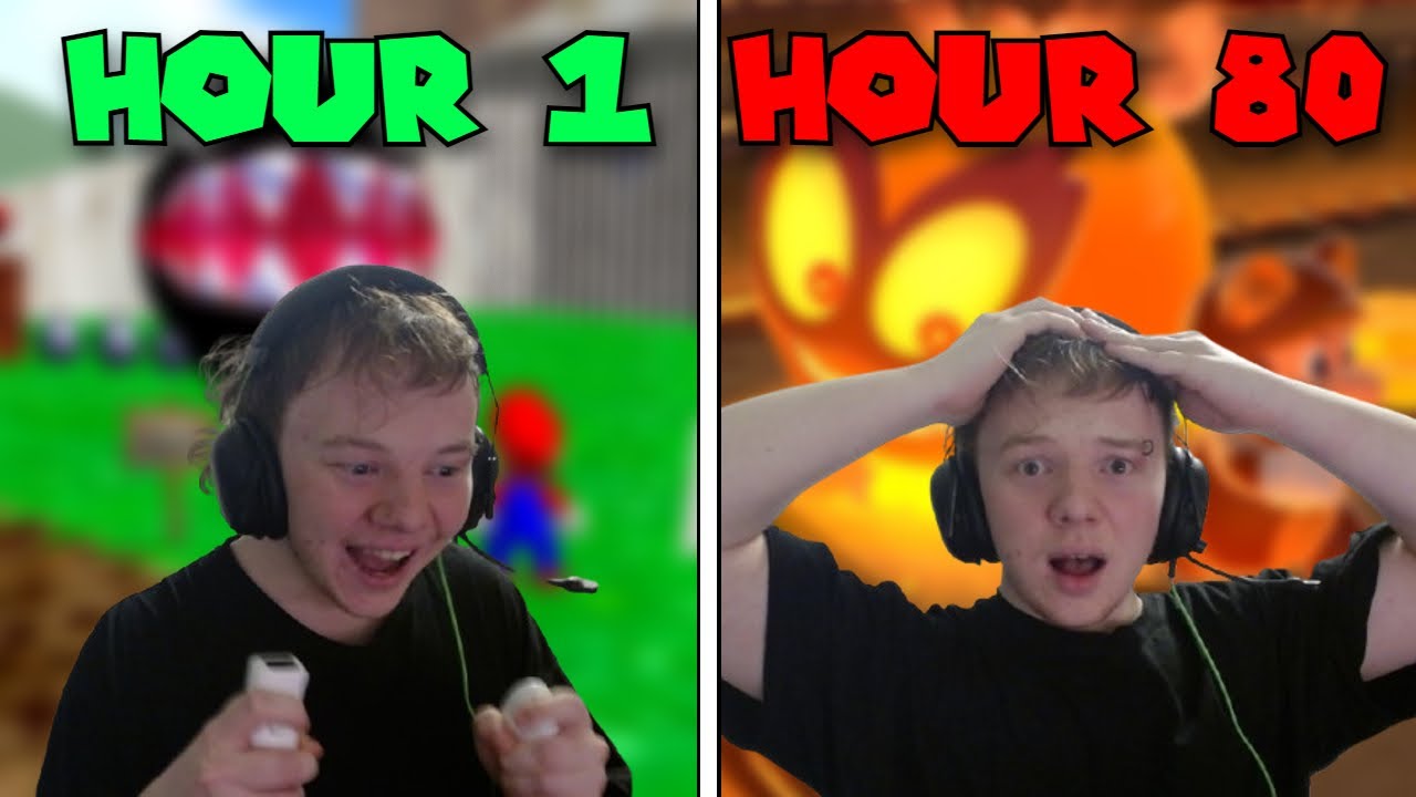 I Beat all 3D Mario Games in ONE Stream