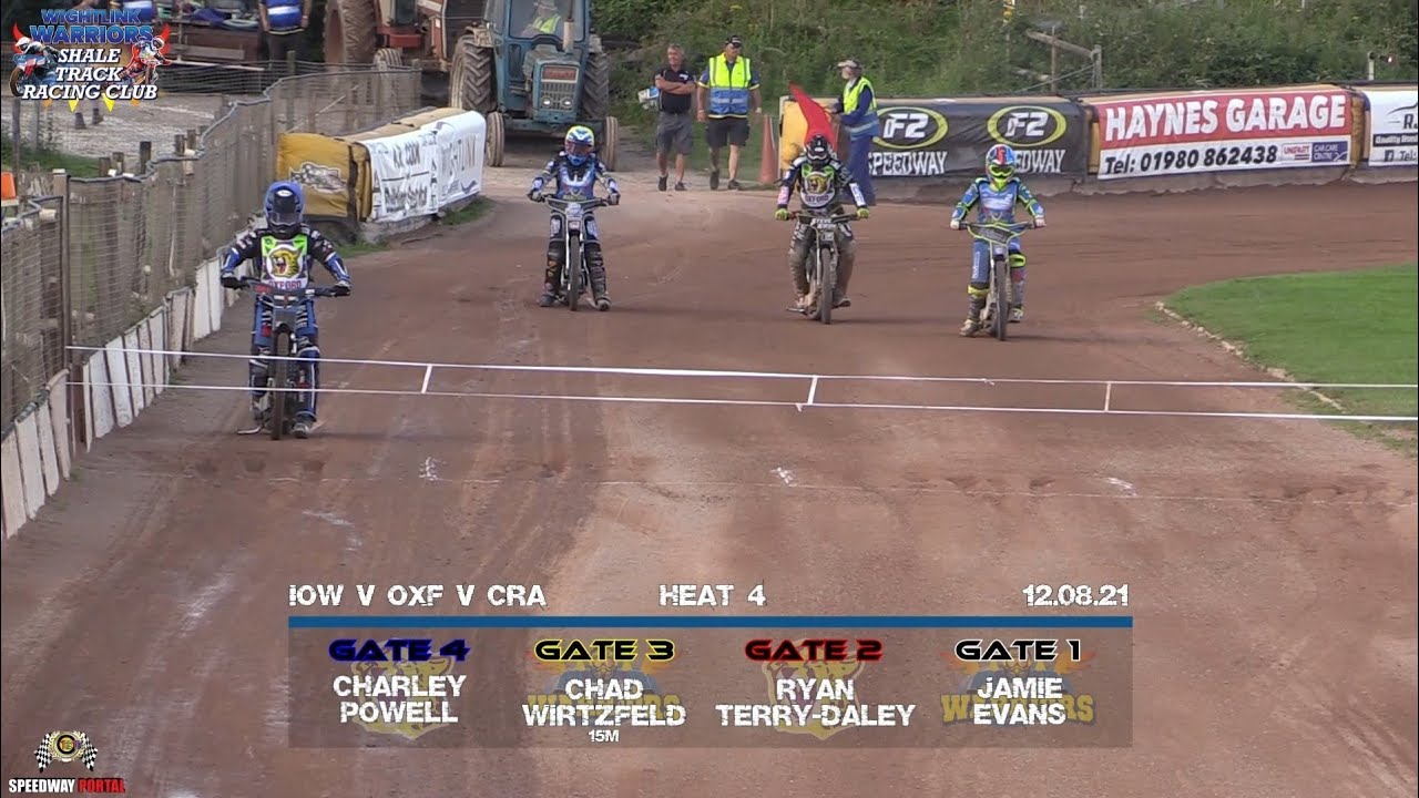 Heat 4 : Isle of Wight vs Oxford vs Cradley : 3 Team Tournament : 12/08/2021